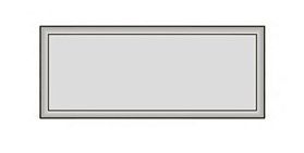 Цоколь для дверей Браво, Ф-15 (Макоре)